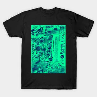 Green Street Style Pop Art NYC T-Shirt